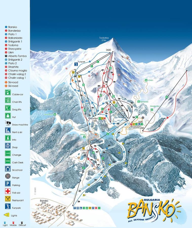 Aspen Ski And Golf Resort Bansko Exterior foto